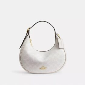 Sac porté épaule Emily en Signature Canvas