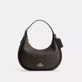 Sac porté épaule Emily en Signature Canvas