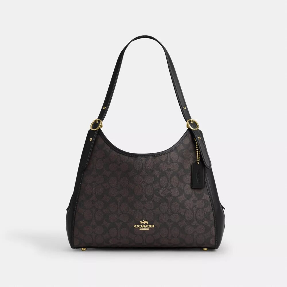 Sac porté épaule Erin en Signature Canvas