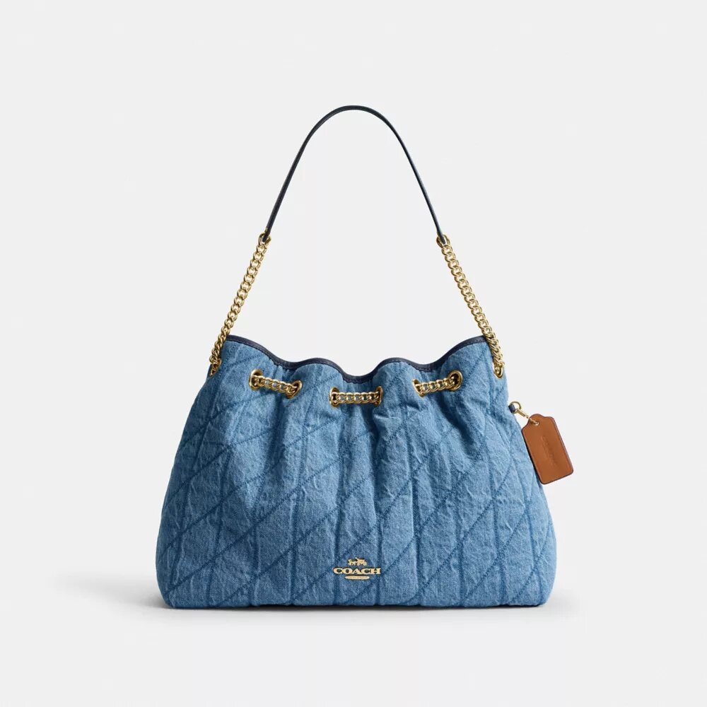 Sac porté épaule Evelyn en coton régénératif avec matelassage