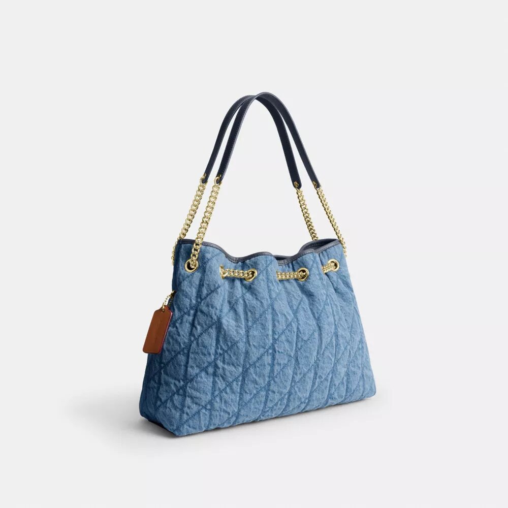 Sac porté épaule Evelyn en coton régénératif avec matelassage