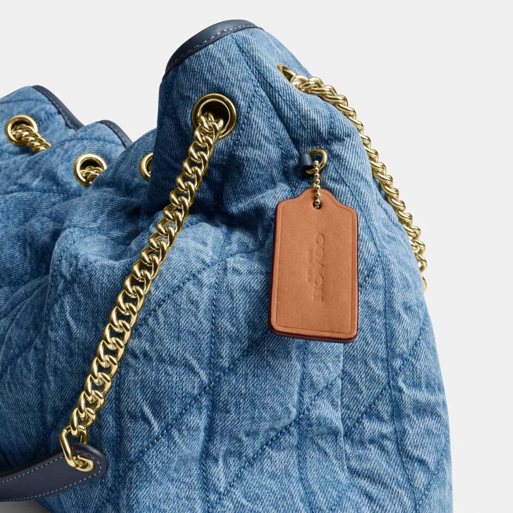 Sac porté épaule Evelyn en coton régénératif avec matelassage