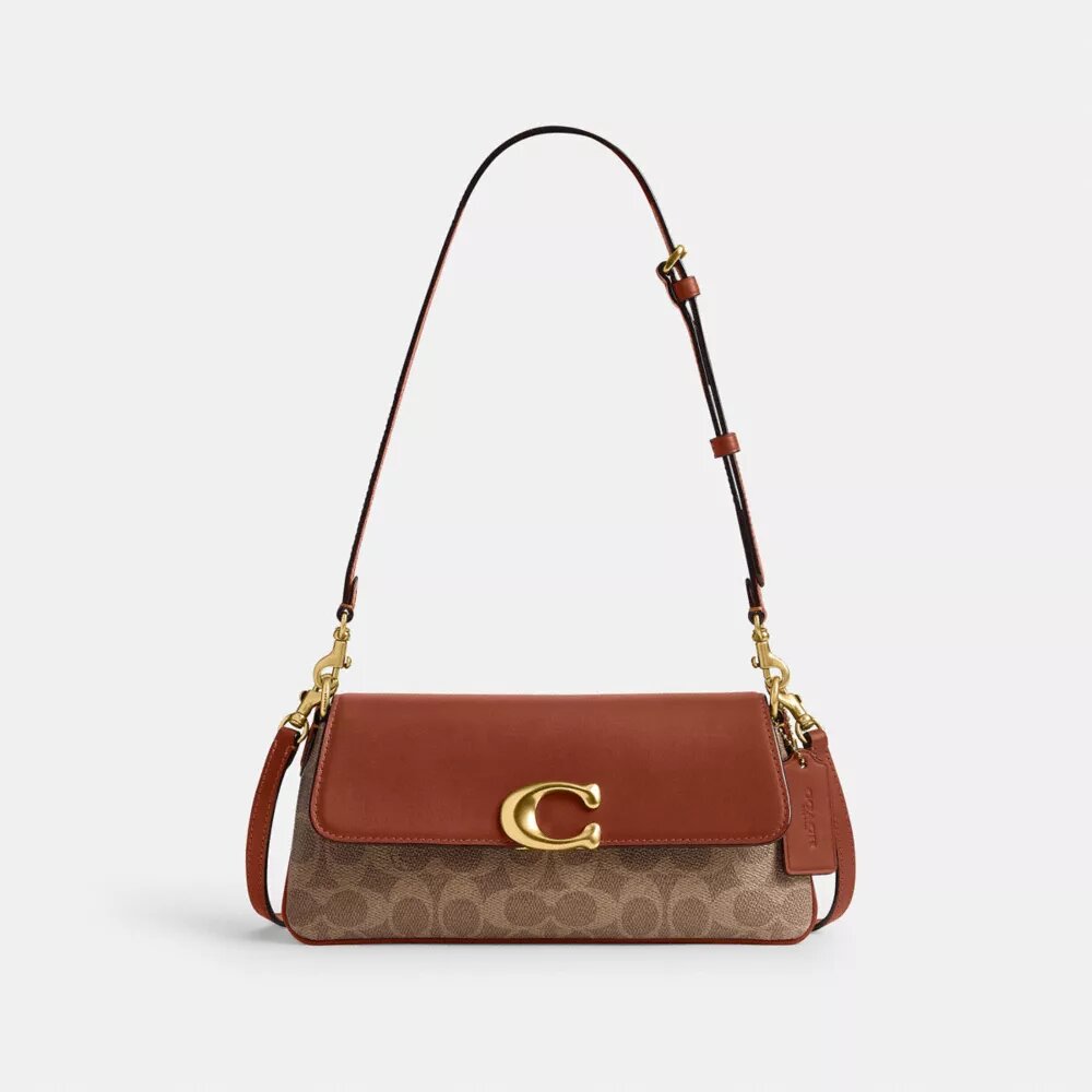 Sac porté épaule Jet en Signature Canvas