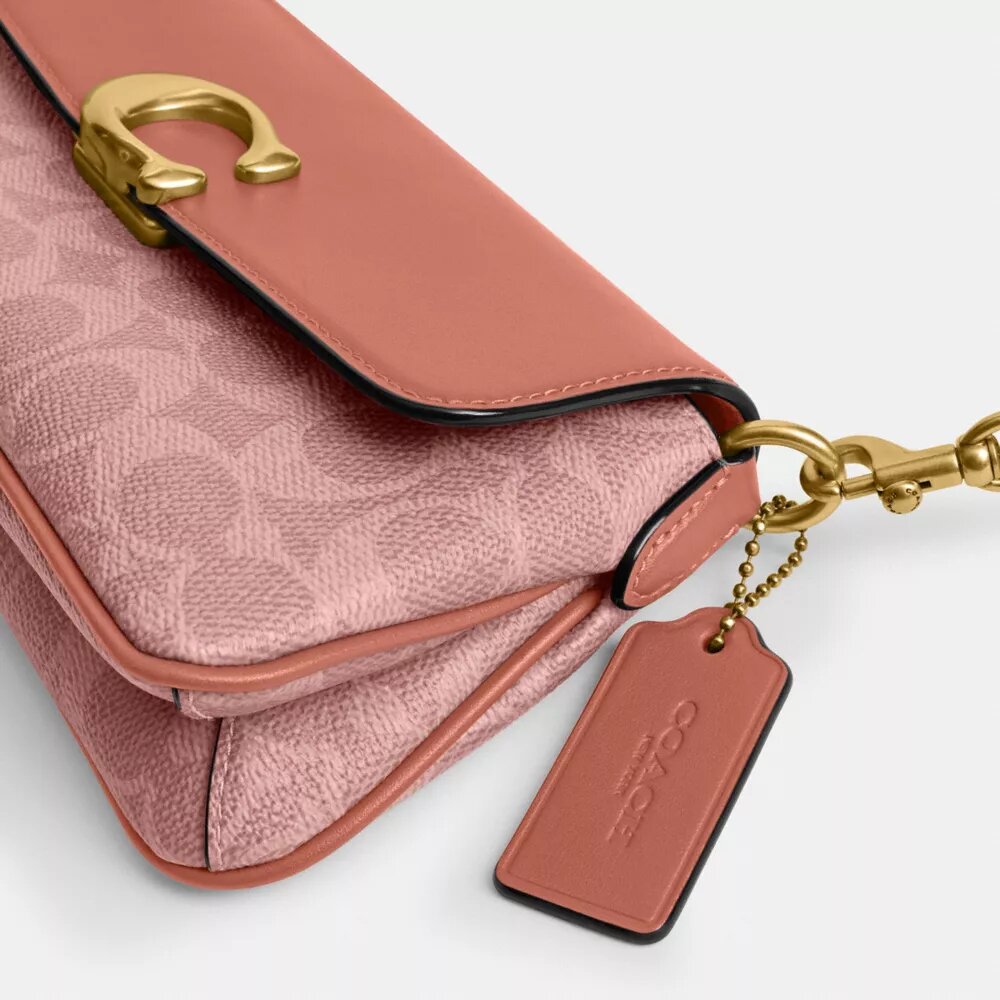 Sac porté épaule Jet en Signature Canvas