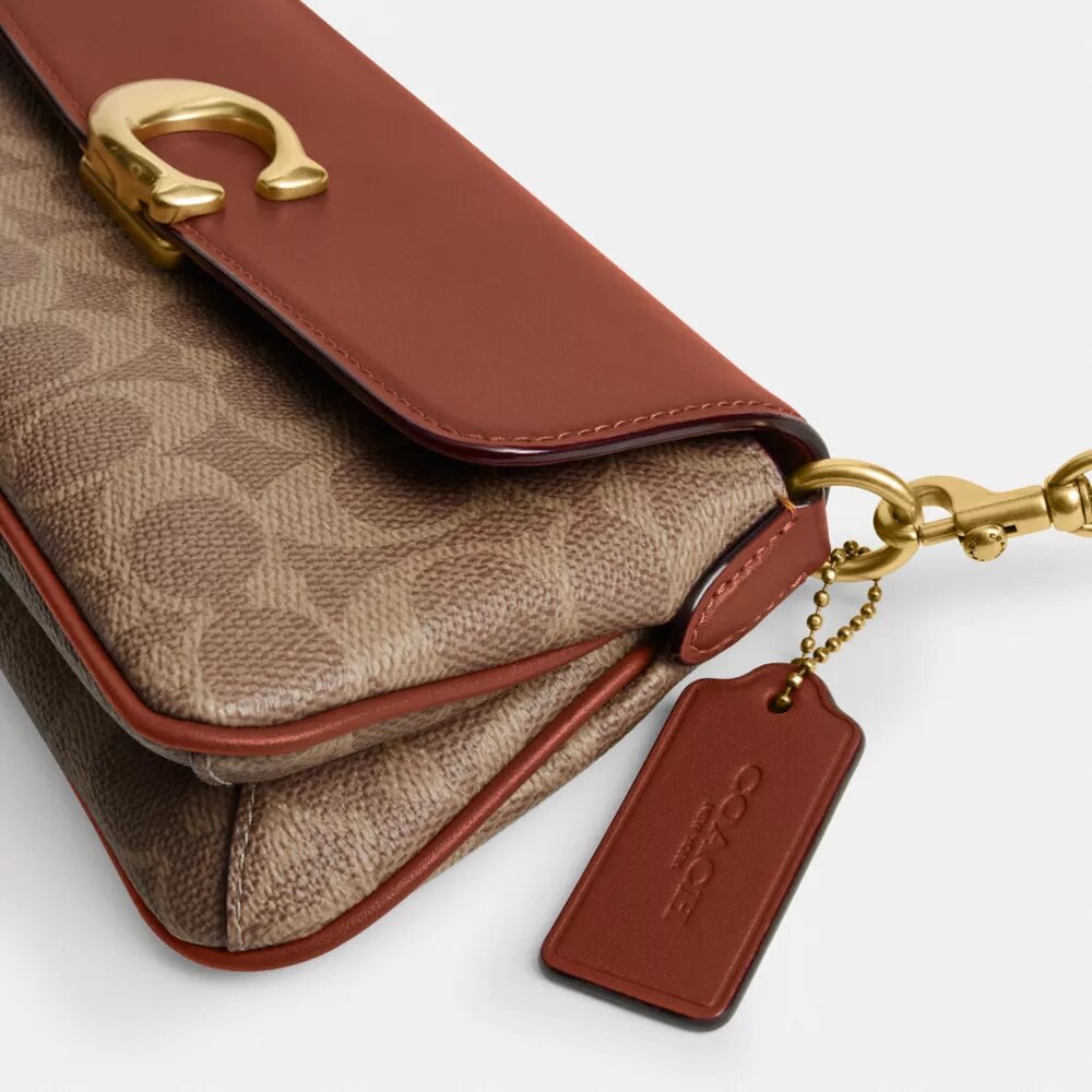 Sac porté épaule Jet en Signature Canvas