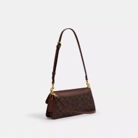 Sac porté épaule Jet en Signature Canvas
