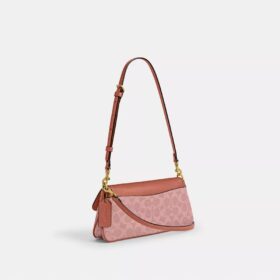 Sac porté épaule Jet en Signature Canvas