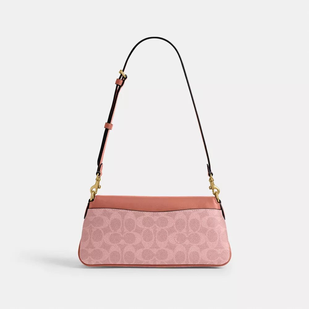Sac porté épaule Jet en Signature Canvas