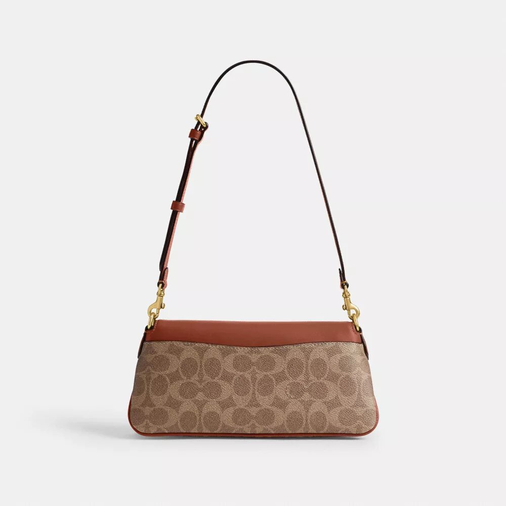 Sac porté épaule Jet en Signature Canvas