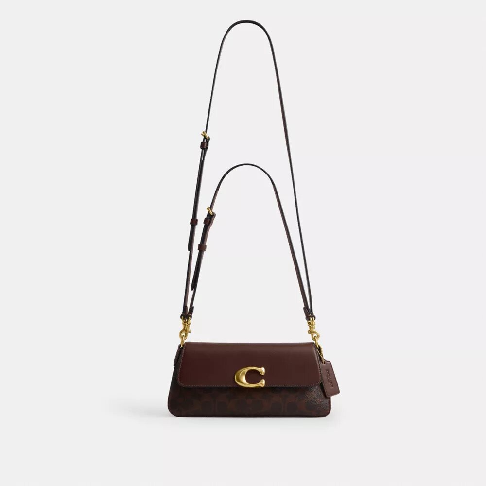 Sac porté épaule Jet en Signature Canvas