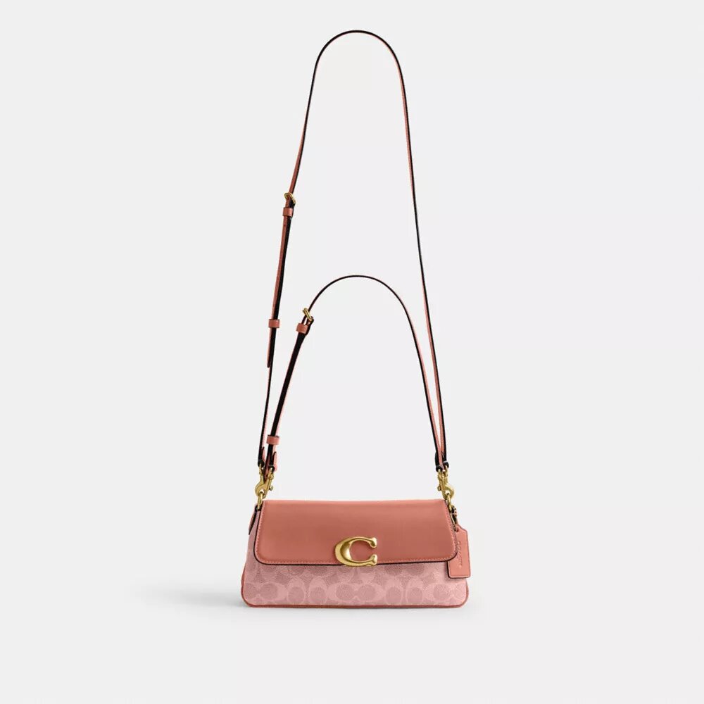 Sac porté épaule Jet en Signature Canvas