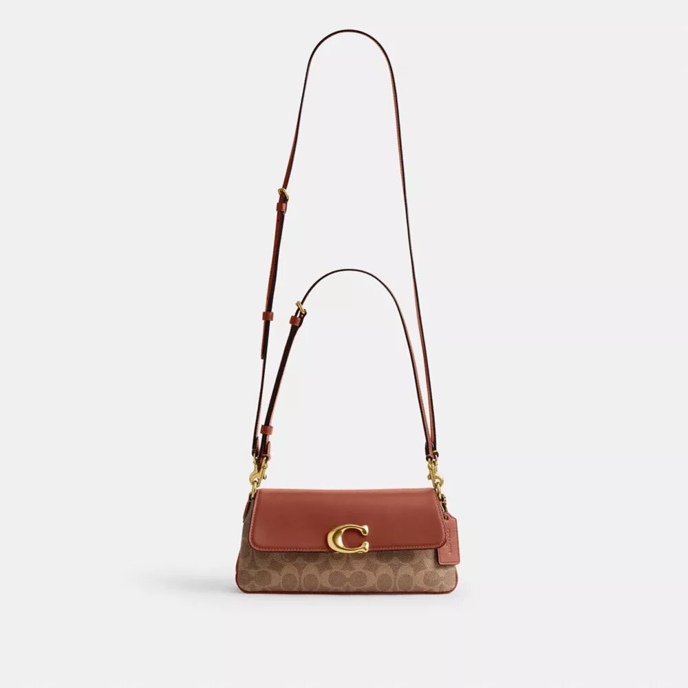 Sac porté épaule Jet en Signature Canvas