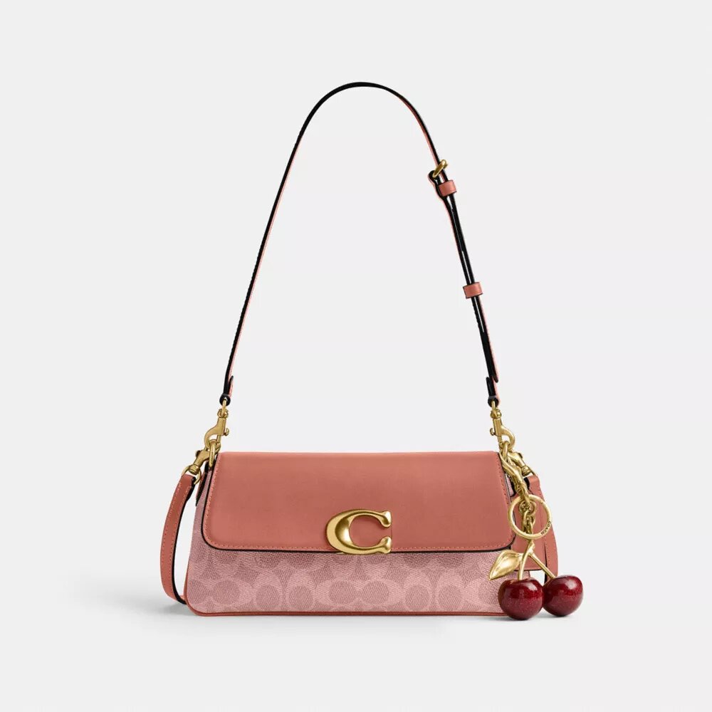 Sac porté épaule Jet en Signature Canvas