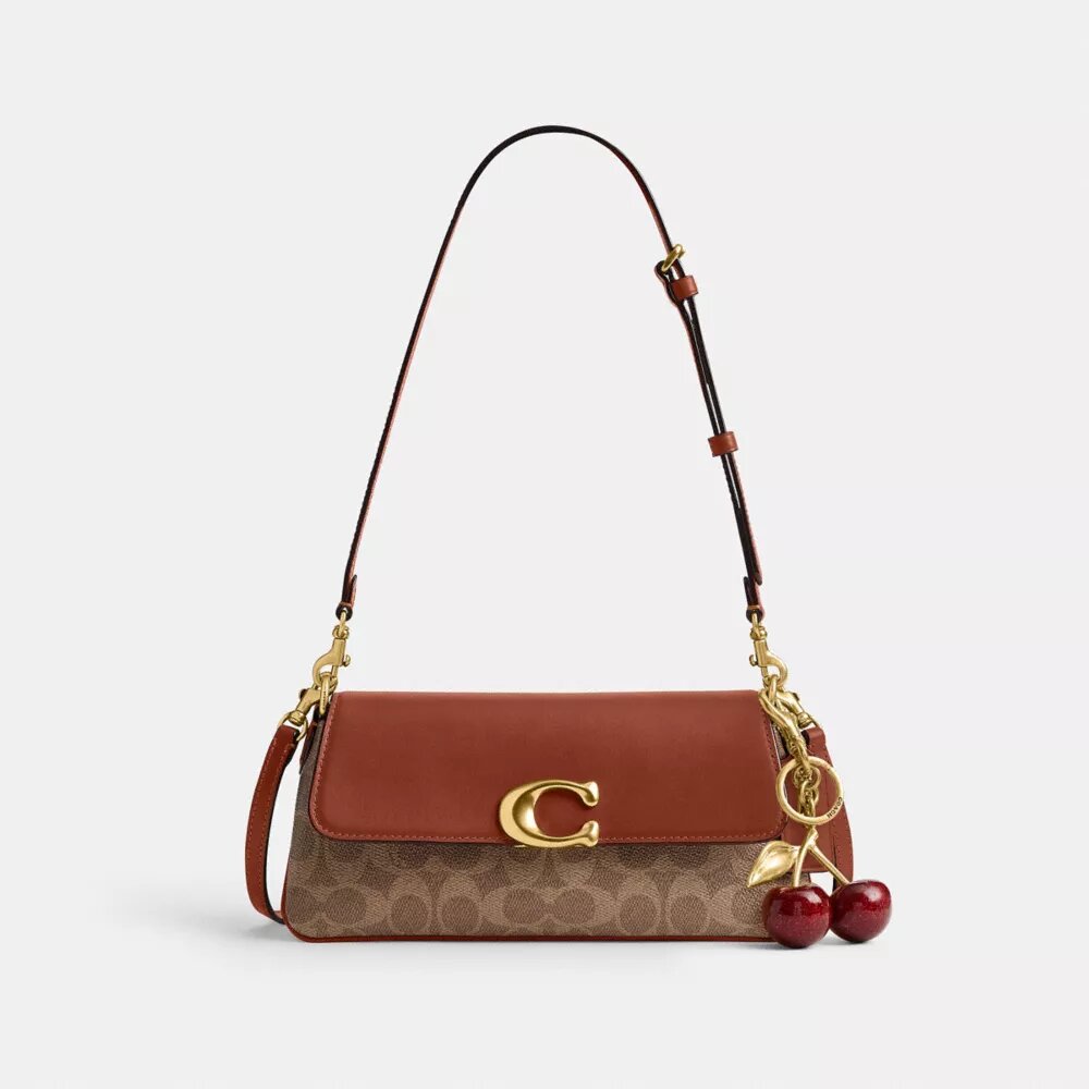 Sac porté épaule Jet en Signature Canvas