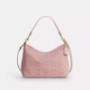 Sac porté épaule Laurel en denim emblématique