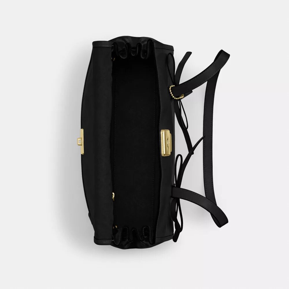 Sac porté épaule à rabat Bridget avec nœuds