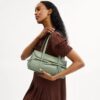 Sac porté épaule à rabat Bridget avec nœuds