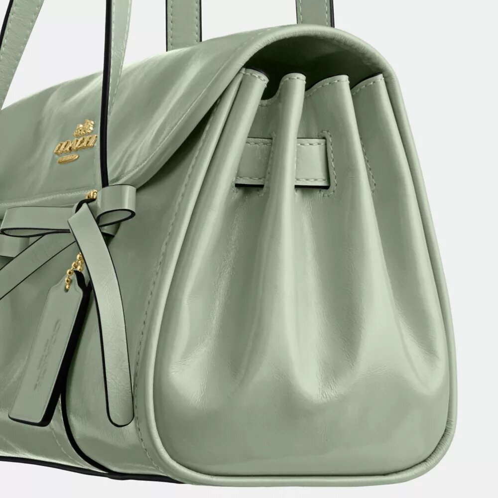 Sac porté épaule à rabat Bridget avec nœuds