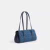 Sac porté épaule à rabat Bridget en denim emblématique