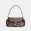 Sac porté épaule Soft Tabby en jacquard emblématique