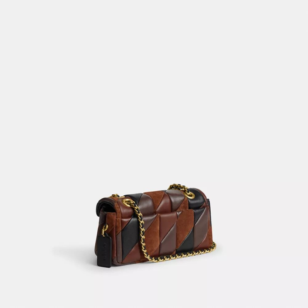Sac porté épaule Tabby 20 avec matelassage en patchwork