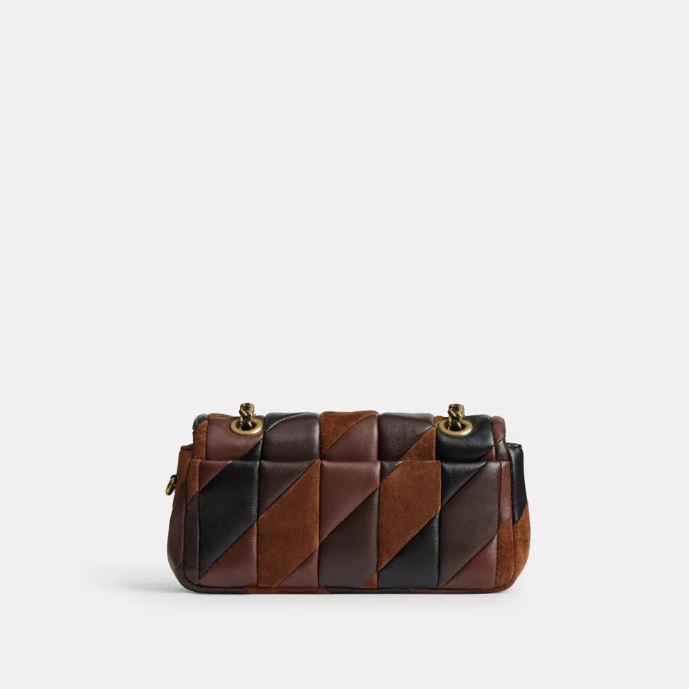 Sac porté épaule Tabby 20 avec matelassage en patchwork