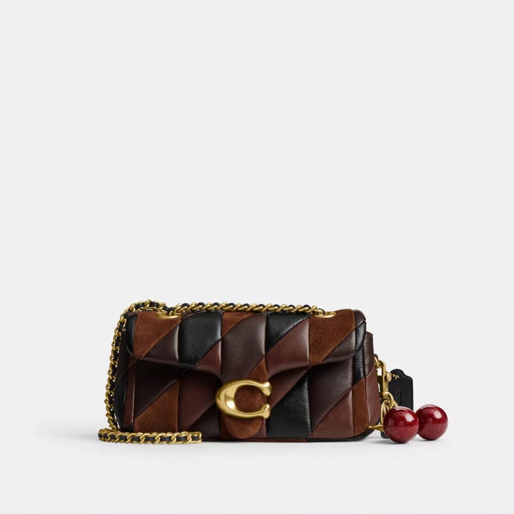 Sac porté épaule Tabby 20 avec matelassage en patchwork