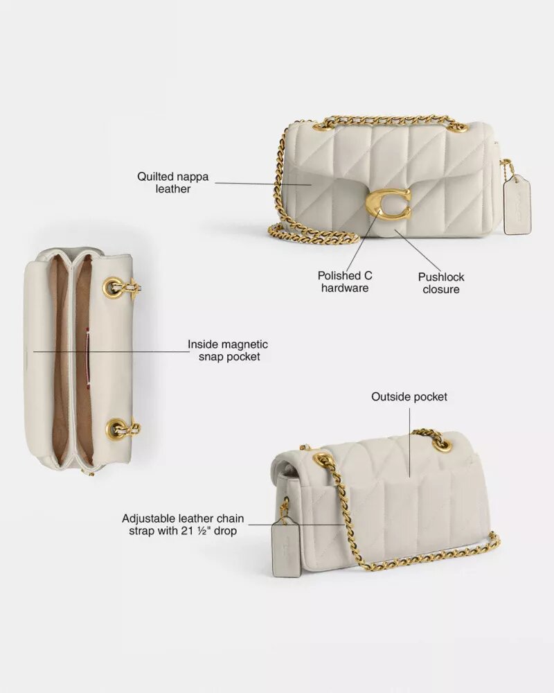 Sac porté épaule Tabby 20 avec matelassage « Pillow »