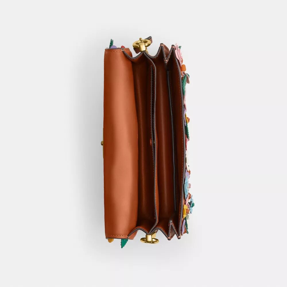 Sac porté épaule Tabby 26 avec application florale