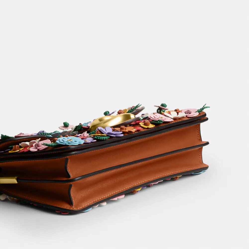 Sac porté épaule Tabby 26 avec application florale