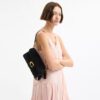 Sac porté épaule Tabby 26 avec franges ornées de perles en cristal