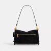 Sac porté épaule Tabby 26 avec franges ornées de perles en cristal