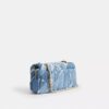Sac porté épaule Tabby 26 avec matelassage en patchwork de denim recyclé
