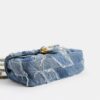 Sac porté épaule Tabby 26 avec matelassage en patchwork de denim recyclé