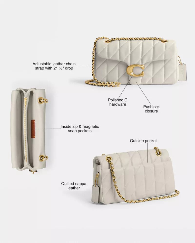 Sac porté épaule Tabby 26 avec matelassage « Pillow »