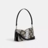 Sac porté épaule Tabby 26 avec motif serpent perlé