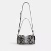 Sac porté épaule Tabby 26 avec motif serpent perlé