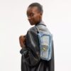 Sac porté épaule Tabby 26 avec patchwork en denim recyclé