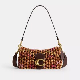 Sac porté épaule Tabby 26 avec perles en bois