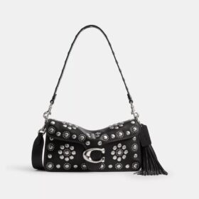 Sac porté épaule Tabby 26 avec rivets western