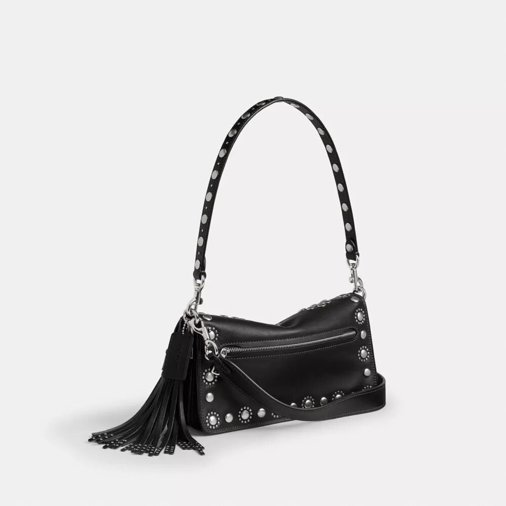 Sac porté épaule Tabby 26 avec rivets western
