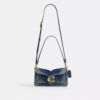 Sac porté épaule Tabby 26 en denim de coton régénératif