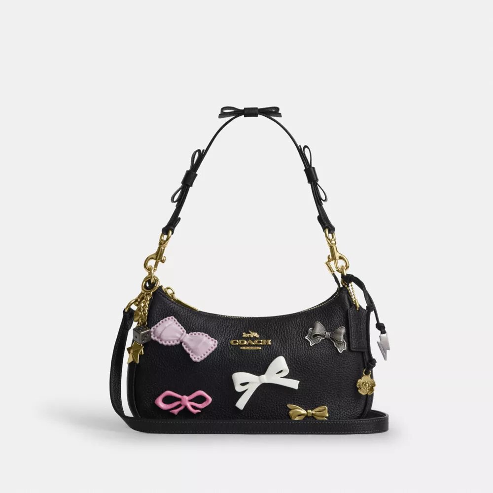 Sac porté épaule Teri avec nœuds et Charms