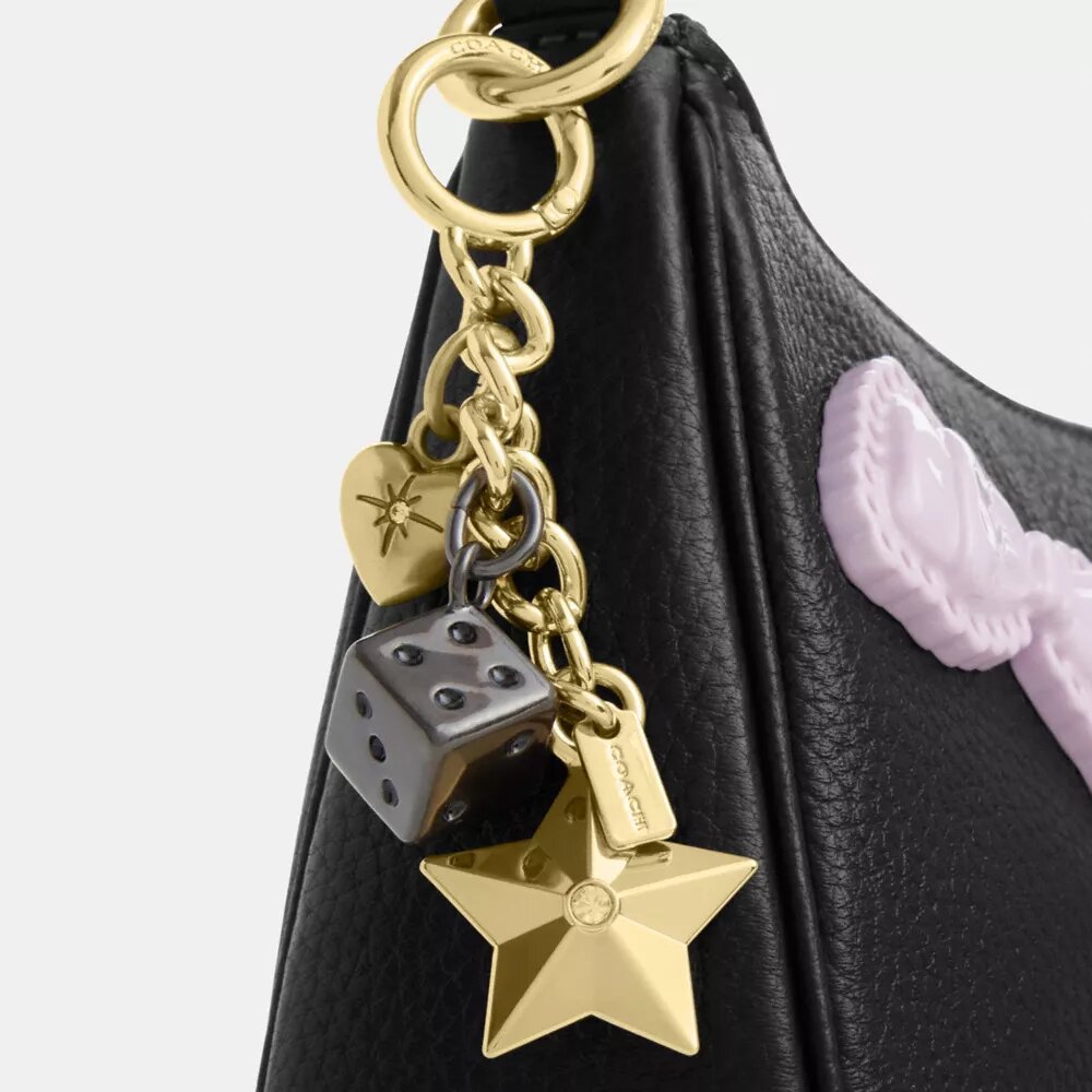 Sac porté épaule Teri avec nœuds et Charms