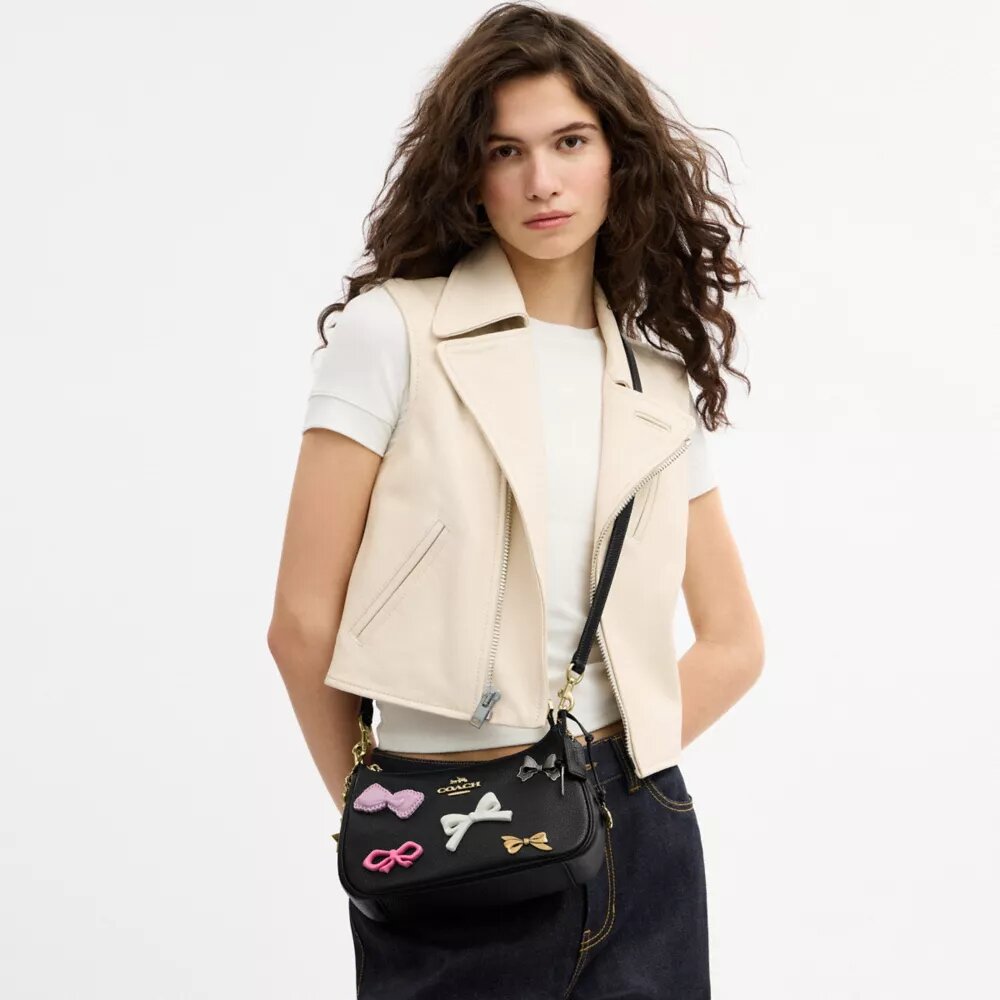 Sac porté épaule Teri avec nœuds et Charms