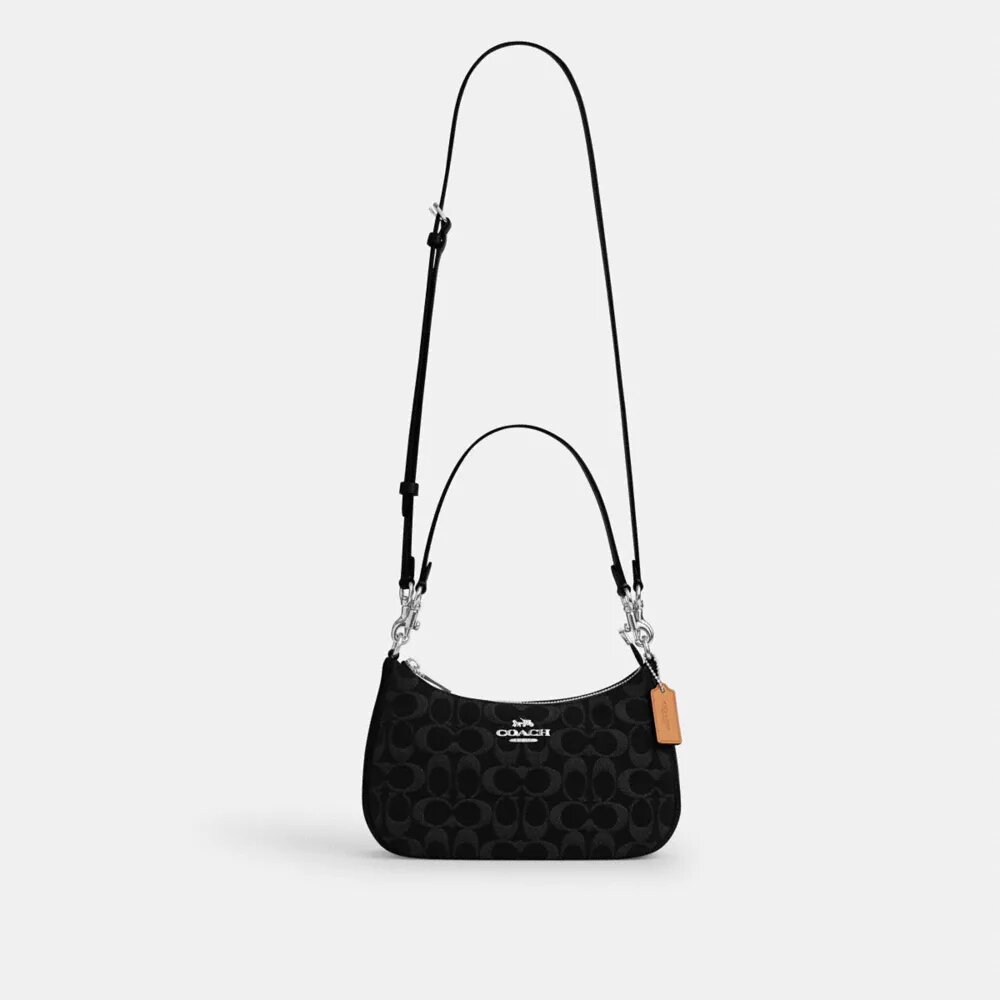 Sac porté épaule Teri en denim emblématique