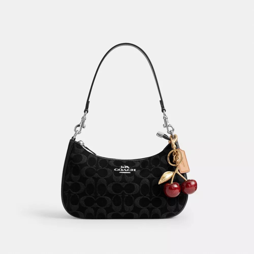 Sac porté épaule Teri en denim emblématique