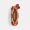 Sac porté épaule Teri à rayures et breloque