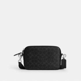 Sac pour appareil photo « Radio » en Signature Canvas