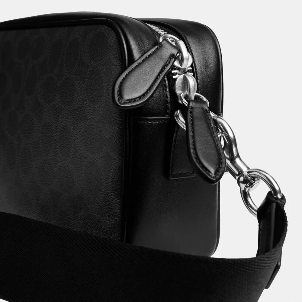 Sac pour appareil photo « Radio » en Signature Canvas